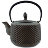 Théière en Fonte Chine Picots Marron Brown 1 Litre