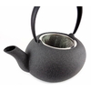 Theiere Japonaise Fonte Premium Wazuqu FUKU Gris Ardoise Galet 4