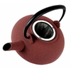 Theiere Japonaise Fonte Premium Wazuqu Itome Rouge Cendre 4