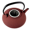 Theiere Japonaise Fonte Premium Wazuqu Itome Rouge Cendre 3