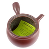 Théière Japonaise en Terre Cuite Kyusu Banko avec Filtre Inox