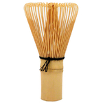 Grand Fouet à Thé Vert Japonais Matcha en Bambou Chasen 80 Brins / Bois Clair