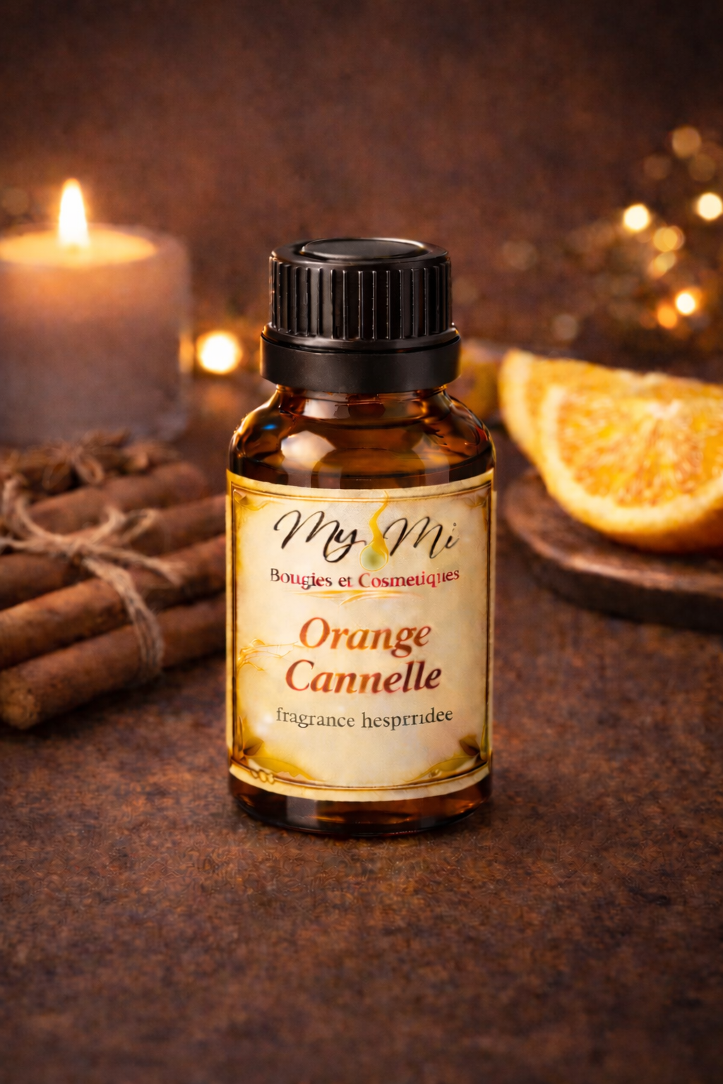 Parfum pour bougie et cosmétique Cannelle Orange