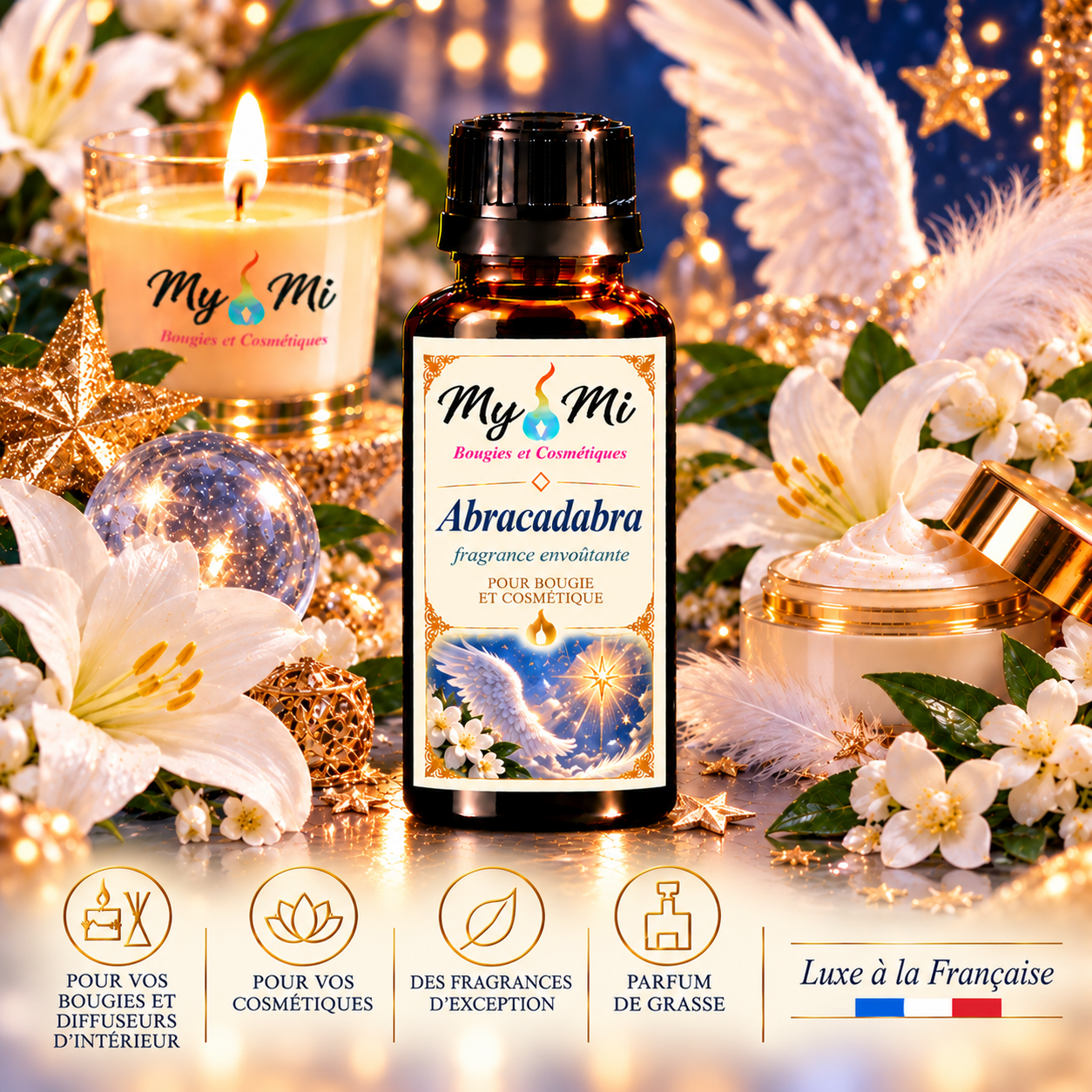 Parfum pour bougie et cosmétique Abracadabra