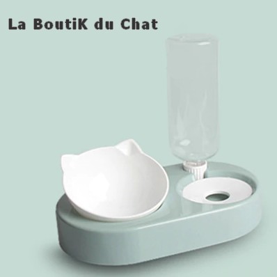 Gamelle  pour chat  distributeur deau 2 - La BoutiK du Chat