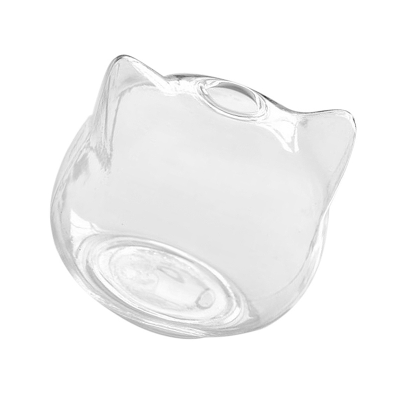 vase forme tête de chat verre soliflor - La BoutiK du Chat