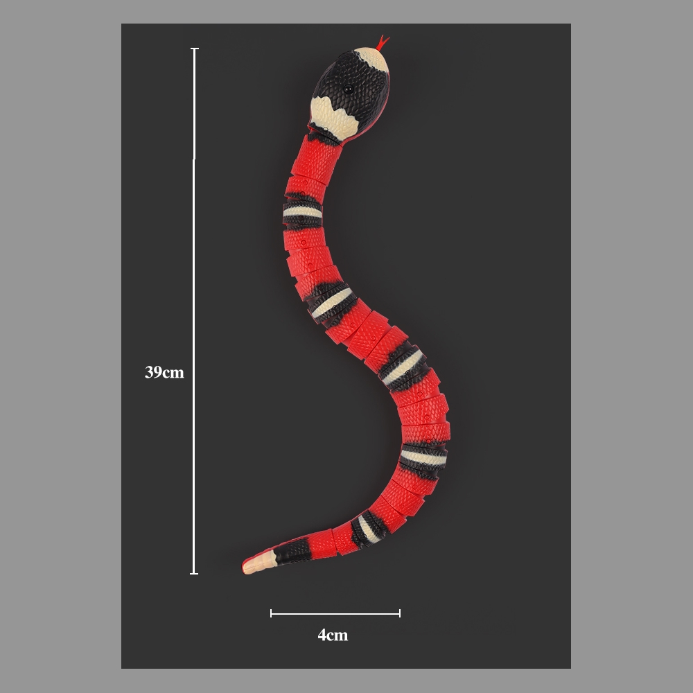 serpent jouet chat chaton interactif usb élétronique réel - La BoutiK du Chat