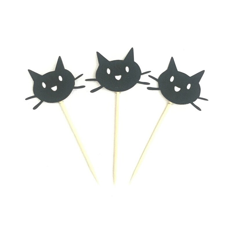 12-pi-ces-mignon-Animal-chat-g-teau-Topper-chat-Cupcake-Toppers-choisir-mariage-enfants-f