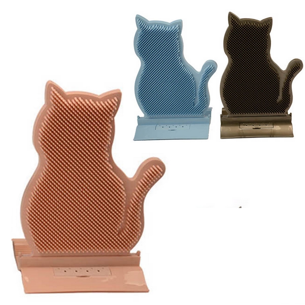 Brosse Massage  couleur chat espace toilettage et de détente CHAT décoration - La BoutiK du Chat