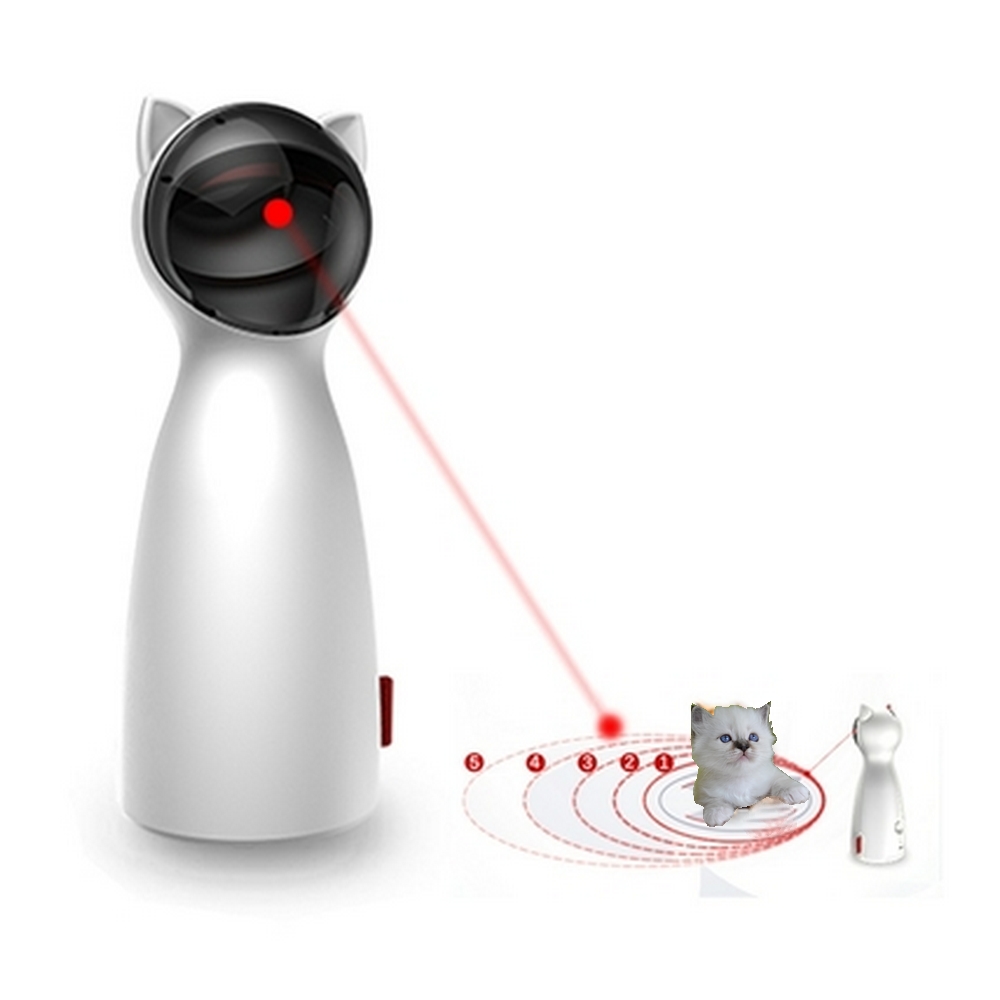 robot laser chat chaton jouet inréractif - La BoutiK du Chat