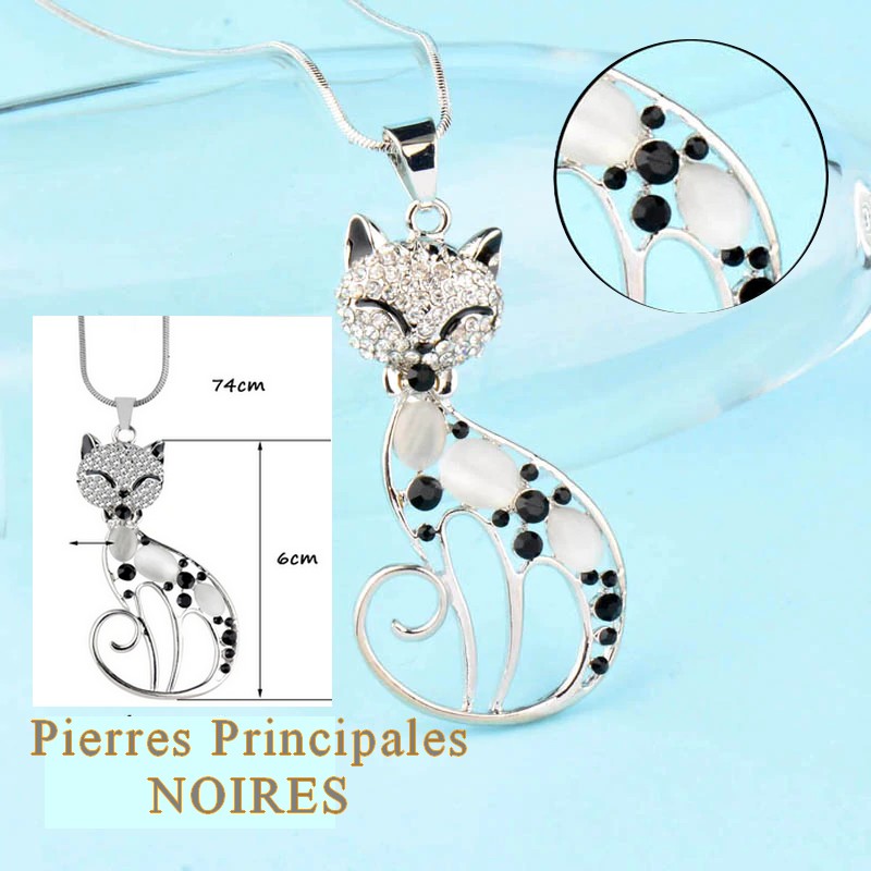 collier chat opale4