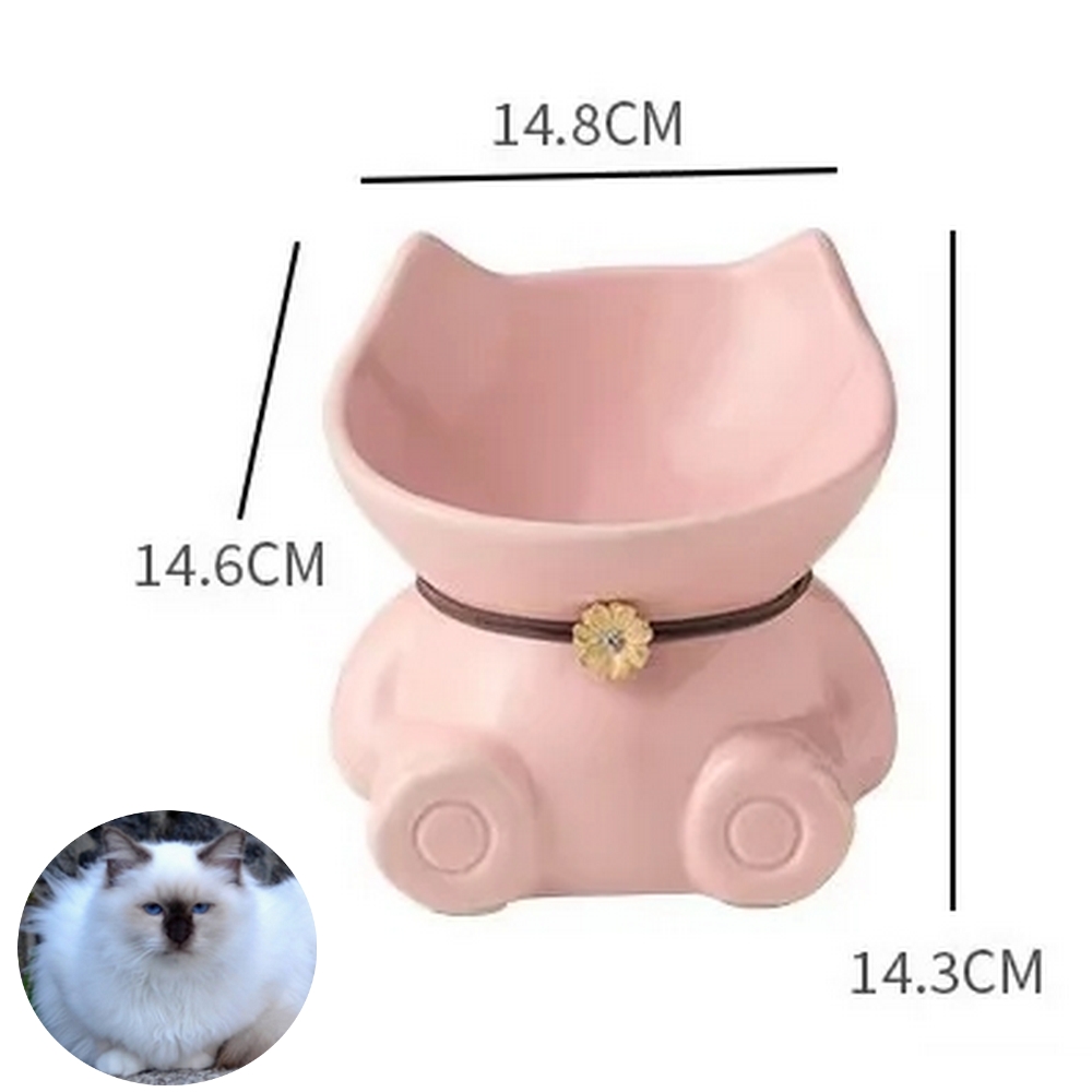Bol à Nourriture en céramique pour Chat tailles - Forme Originale - La BoutiK du chat