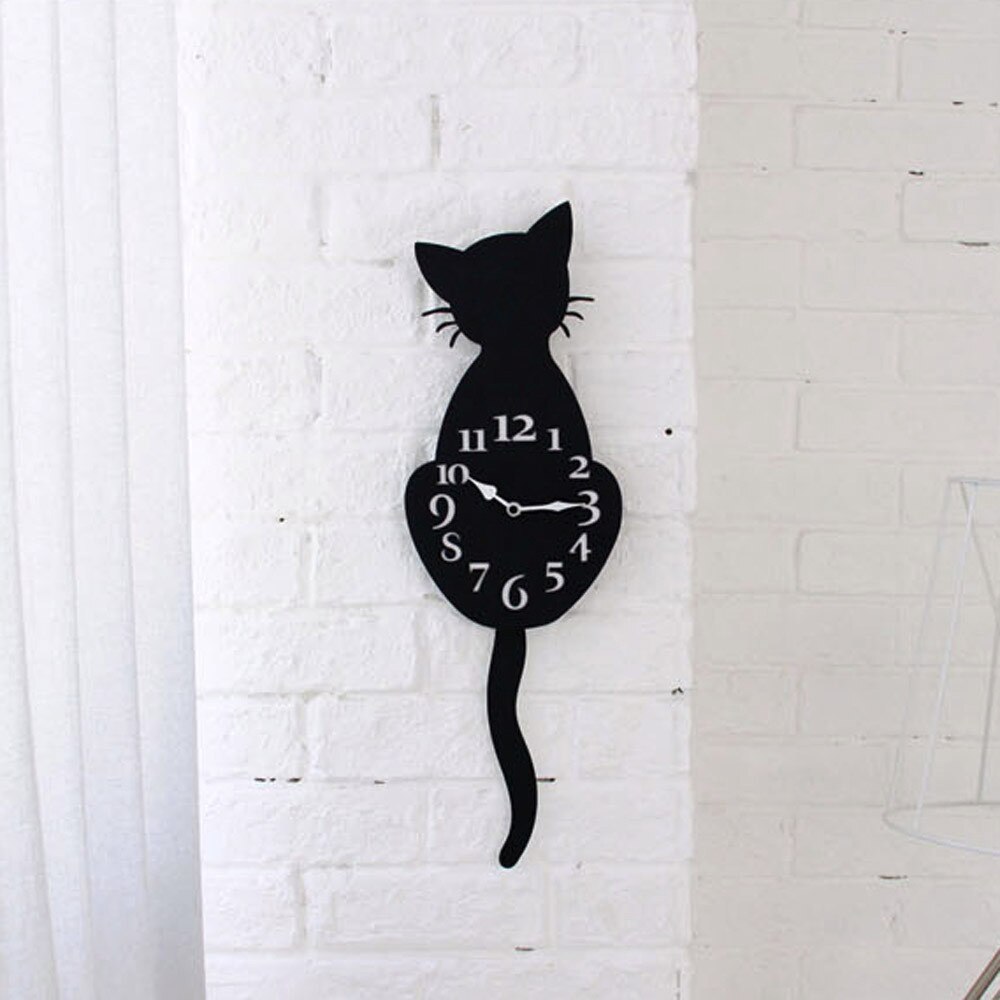 Creative-Cartoon-mignon-chat-horloge-murale-d-cor-la-maison-montre-fa-on-queue-d-placer