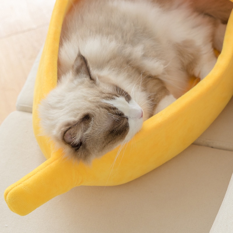 Couchage-banane-pour-chat-lit-en-forme-de-fruit-panier-transportable-mignon-amusant-coussin-confortable-et