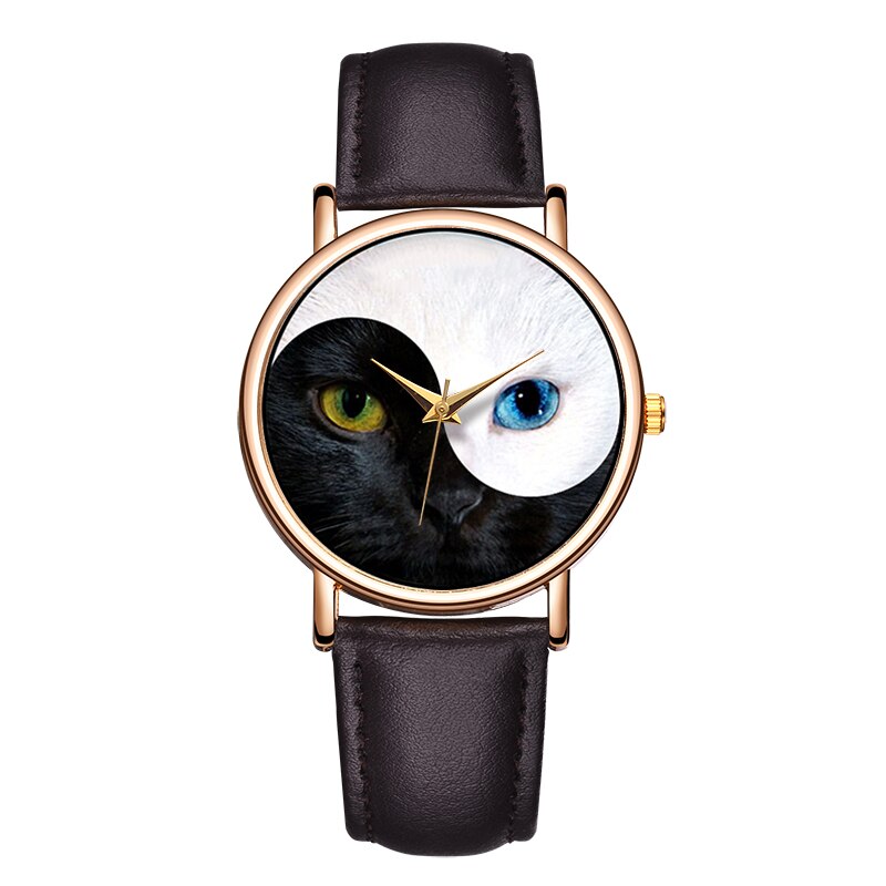 Montres-en-cuir-pour-femmes-Vintage-il-de-chat-Simple-montre-bracelet-Quartz-marque-de-luxe