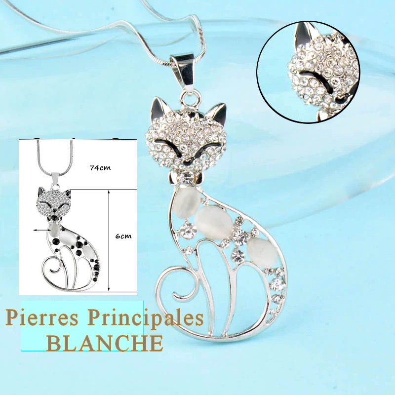 collier chat opale2