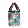 Sac-Lunch-cylindrique-bo-te-Lunch-Portable-isotherme-fourre-tout-sac-glace-pochette-Bento-ronde-sacs
