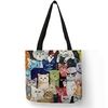 Sac-main-en-lin-imprim-chat-dessin-anim-Kawaii-fourre-tout-la-mode-pour-femmes-sacs