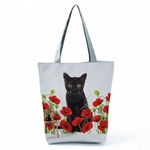 Sac-main-fourre-tout-en-tissu-imprim-chat-mignon-noir-et-blanc-pour-femmes-sac-bandouli