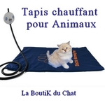 Tapis électrique chauffant réglable  CHAT - La BoutiK du Chat