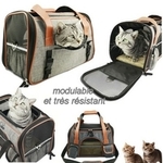 sac à dos de Transport Respirant  pour chat 1- La BoutiK du chat