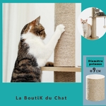 Arbre à Chat spécial petits espaces réglable en hauteur - La BoutiK du Chat