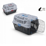 Cage de transport plastique caisse pour chat porte - Amore in Gabbia - La BoutiK du Chat