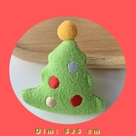 sapin jouet peluche noël herbe chat chaton - La BoutiK du Chat