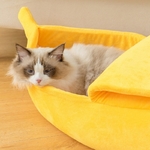 Couchage-banane-pour-chat-lit-en-forme-de-fruit-panier-transportable-mignon-amusant-coussin-confortable-et