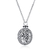 Collier Urne souvenir en acier inoxydable arbre de vie - Coeur cinéraire précieux - La BoutiK du Chat