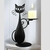 Bougeoir - chandelier en Métal décor CHAT table objet