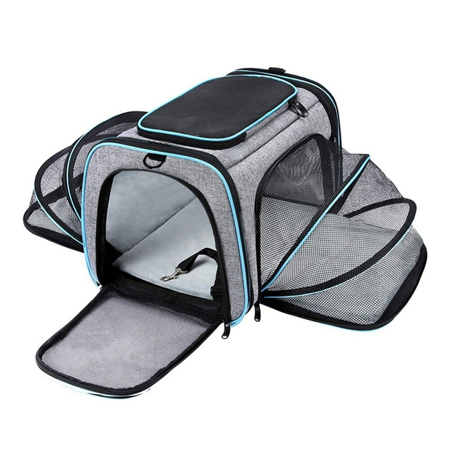 🐾 Sac de transport extensible de voyage pour Chat - La BoutiK du Chat