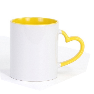 Mug Coeur Jaune