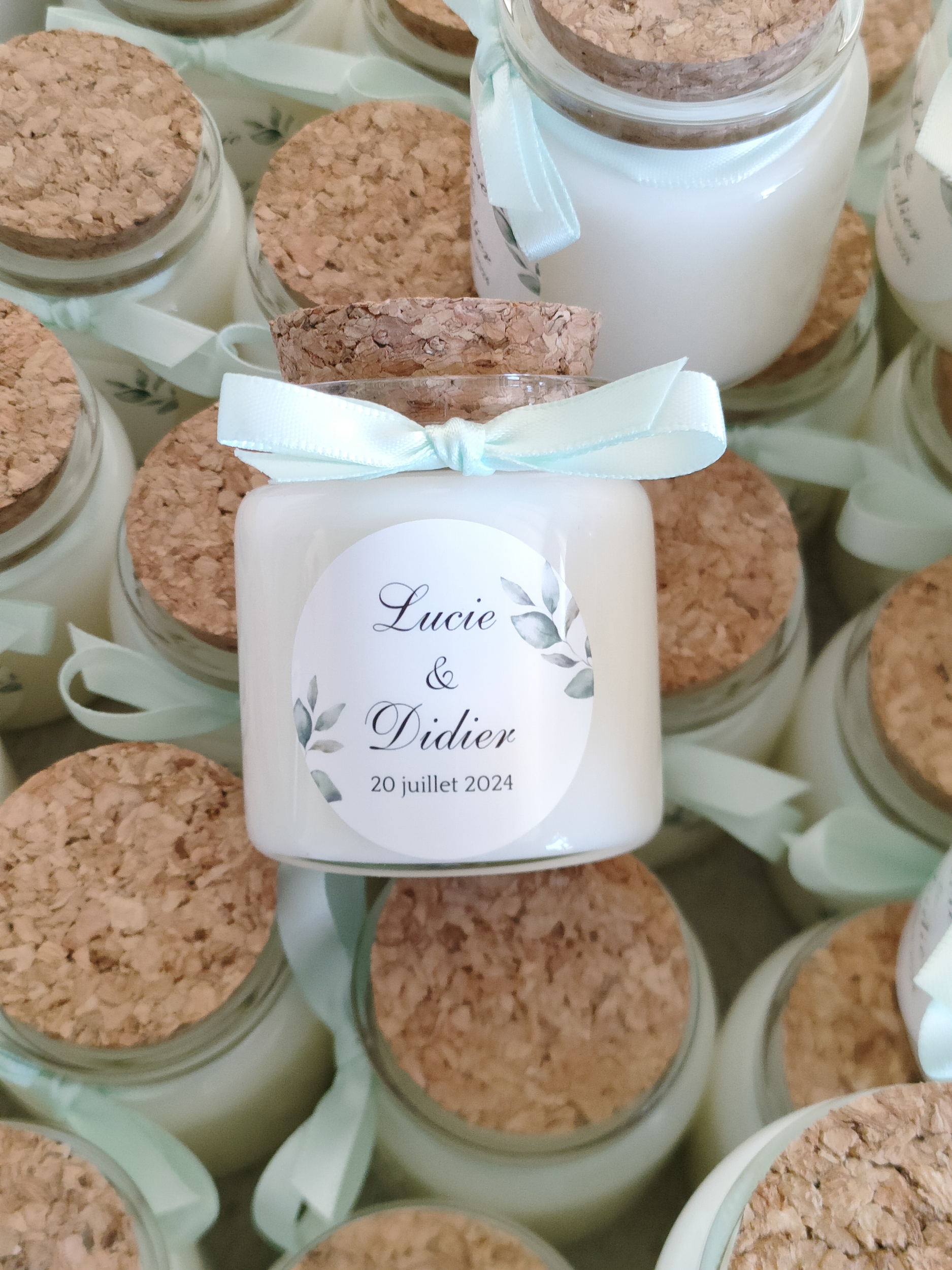 bougie personnalisée