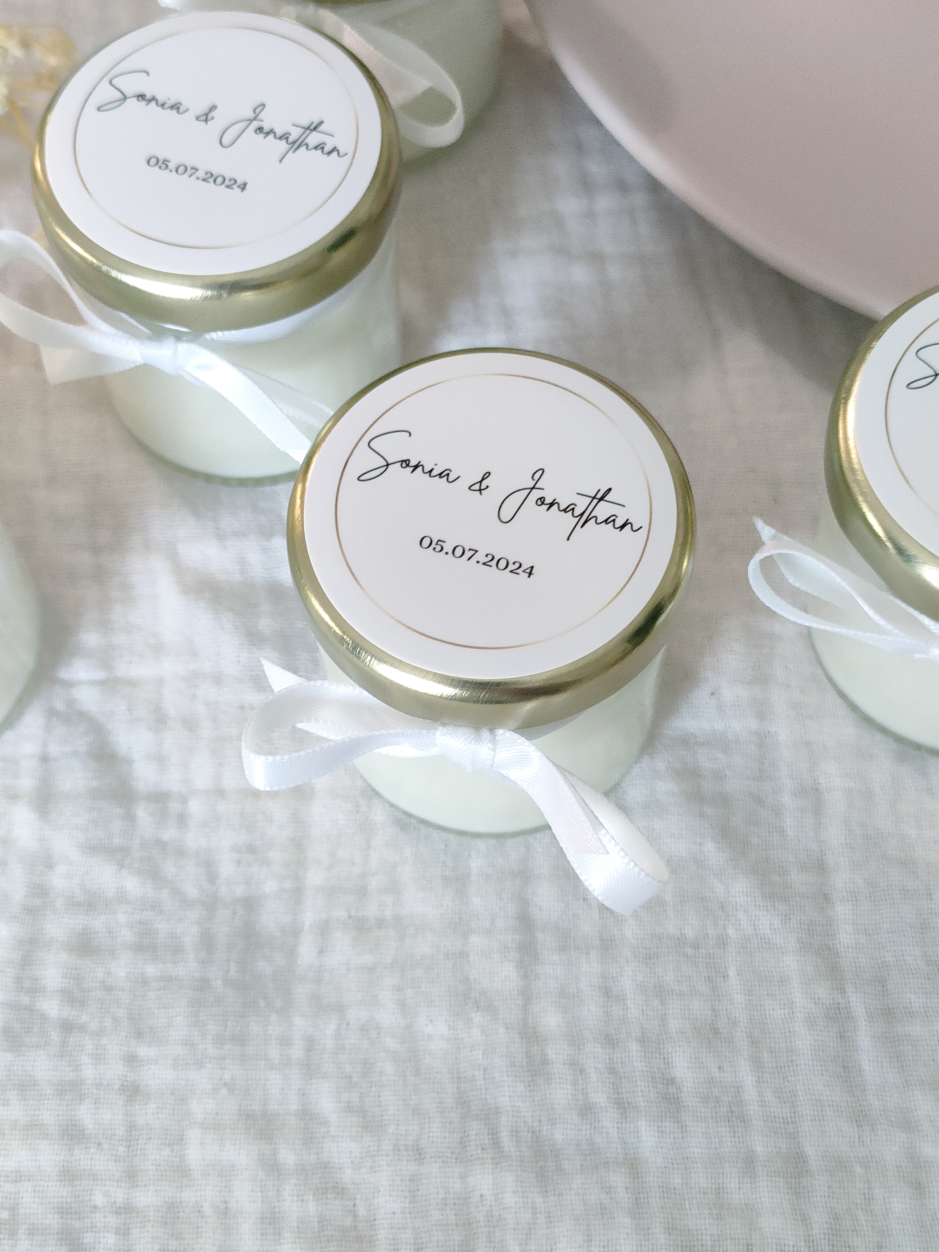 bougie invite personnalise