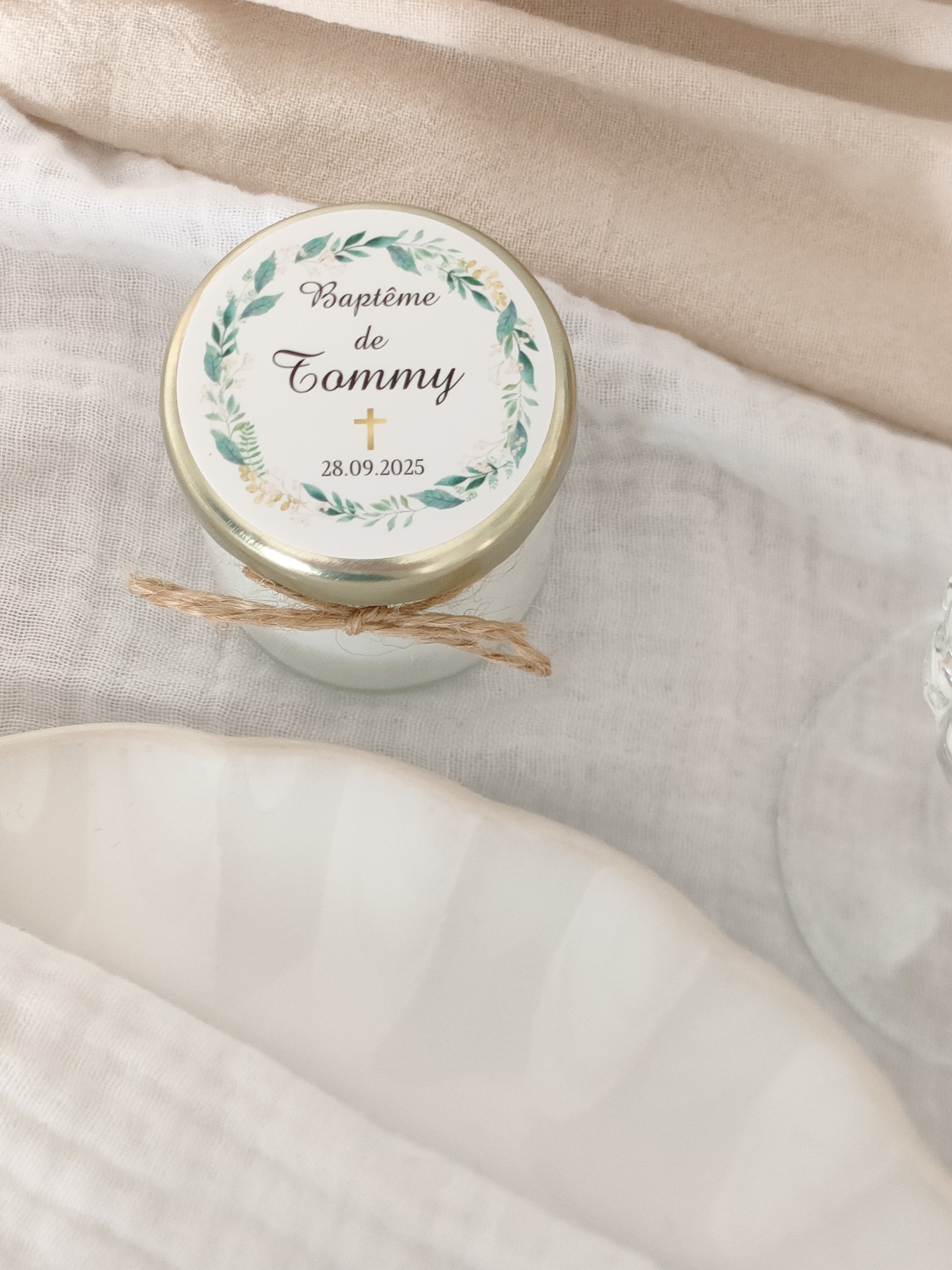 bougie première communion