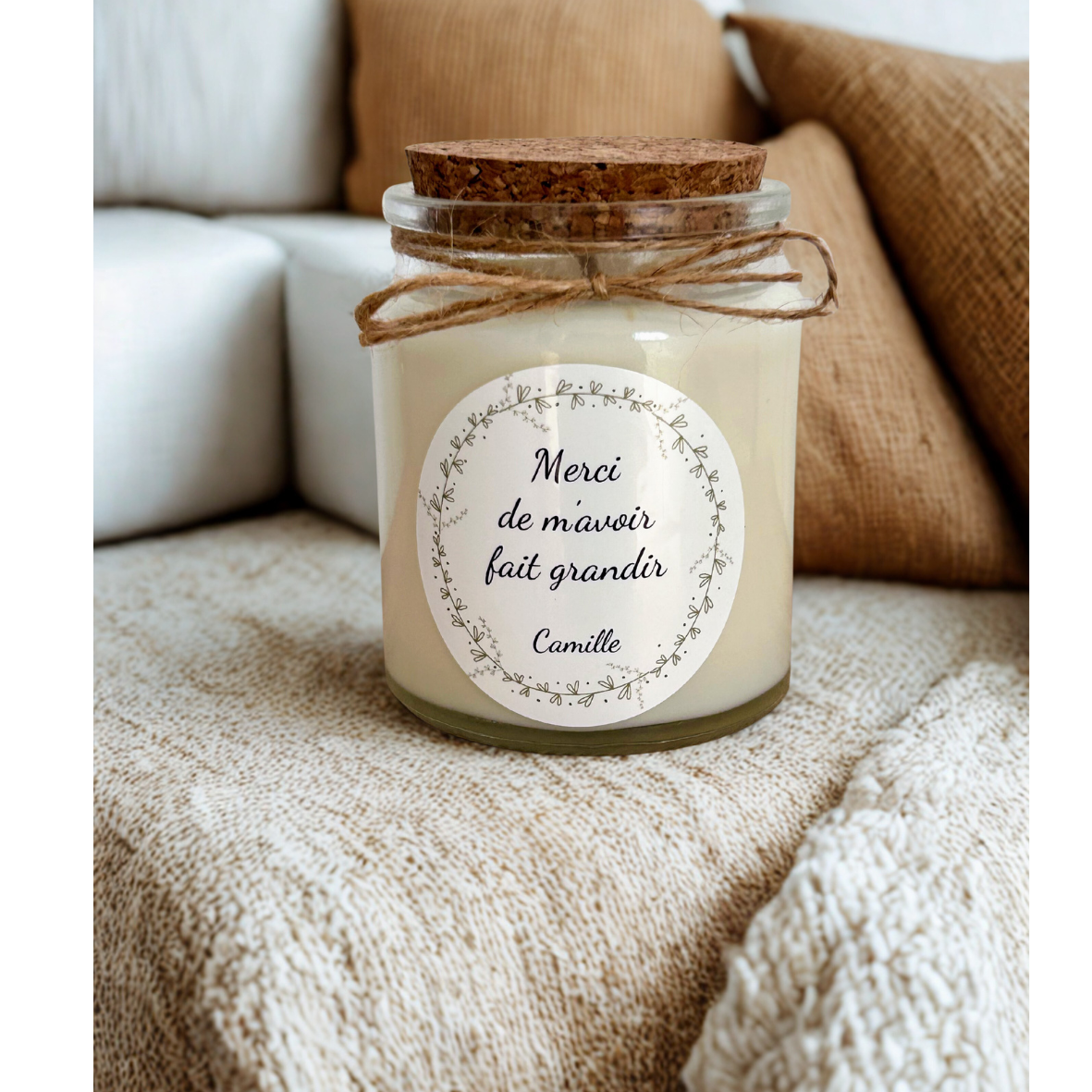 bougie merci maitresse