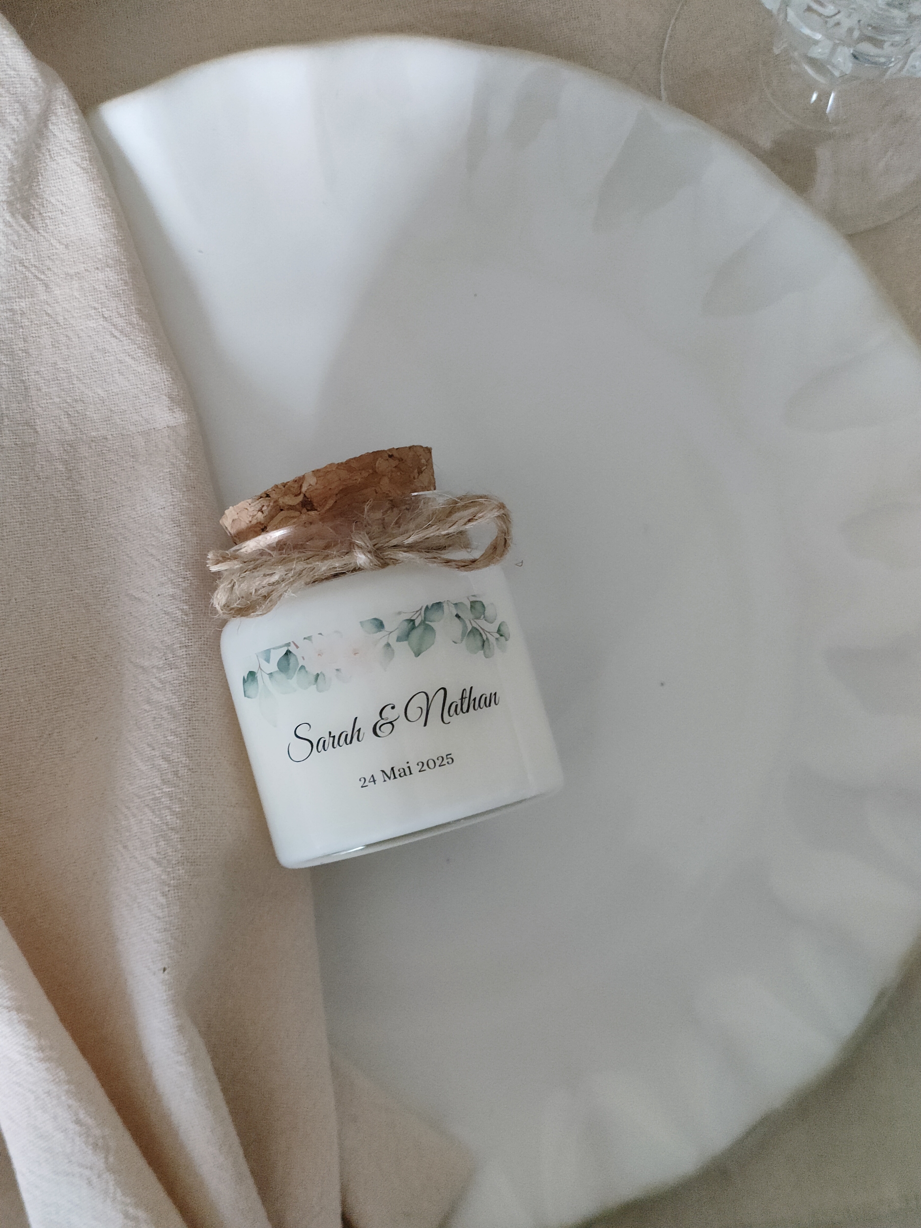 bougie personnalise