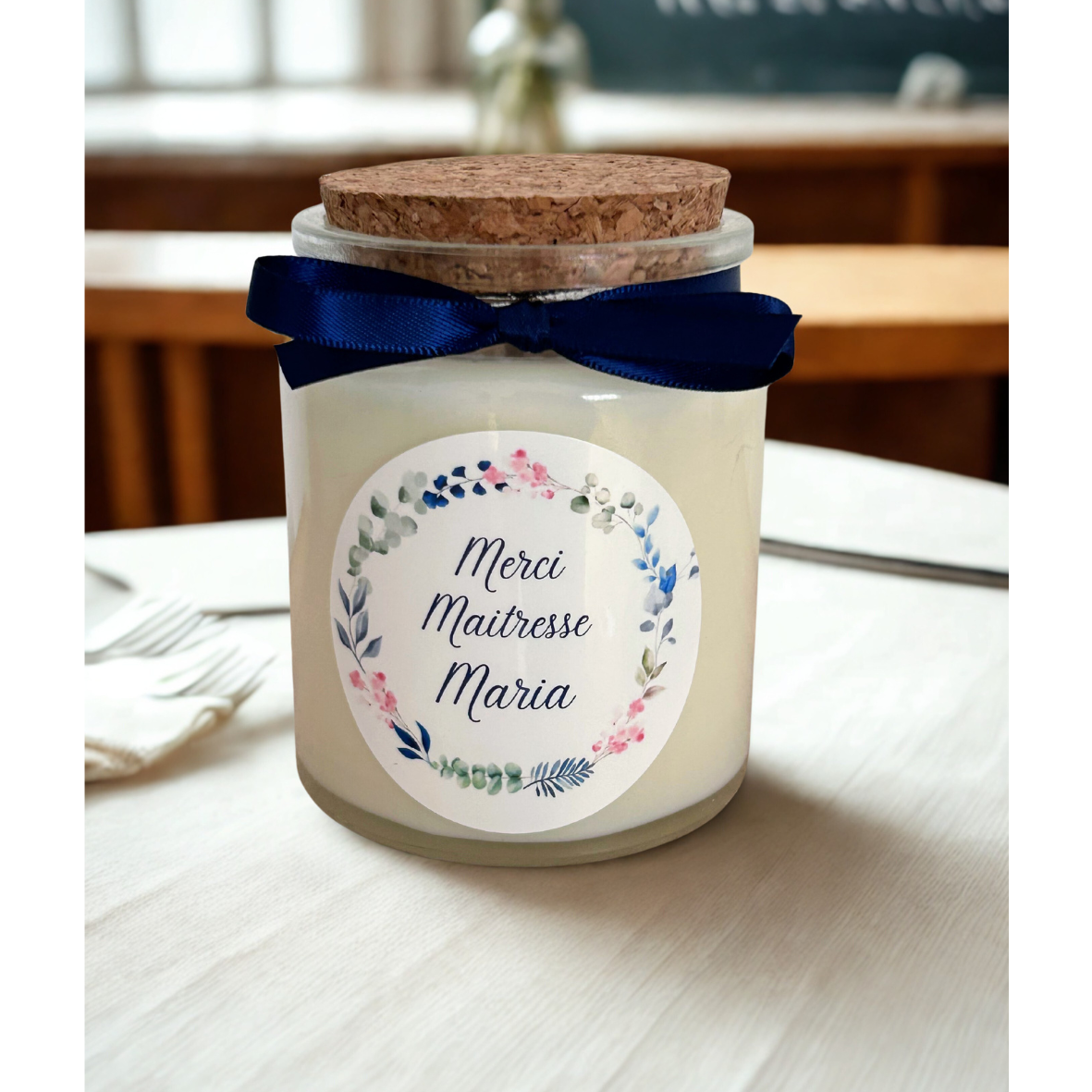 bougie cadeau maitresse