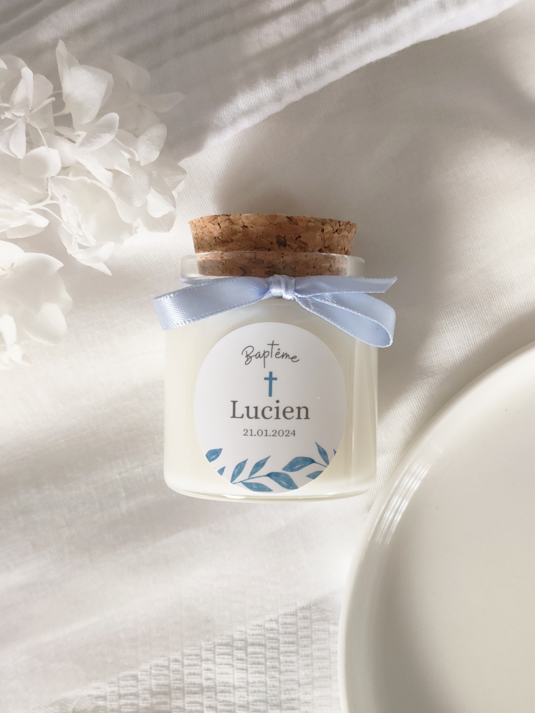 Bougie communion ou baptême
