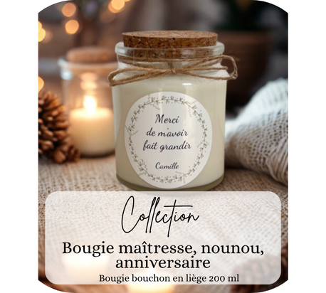 bougie pour maitresse