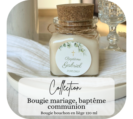 bougie personnalise