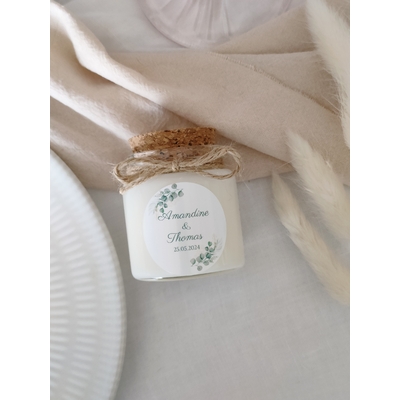 bougie personnalise mariage