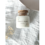 Bougie personnalisée fleuri
