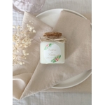 bougie personnalisée tropical