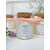 bougie baptême fille