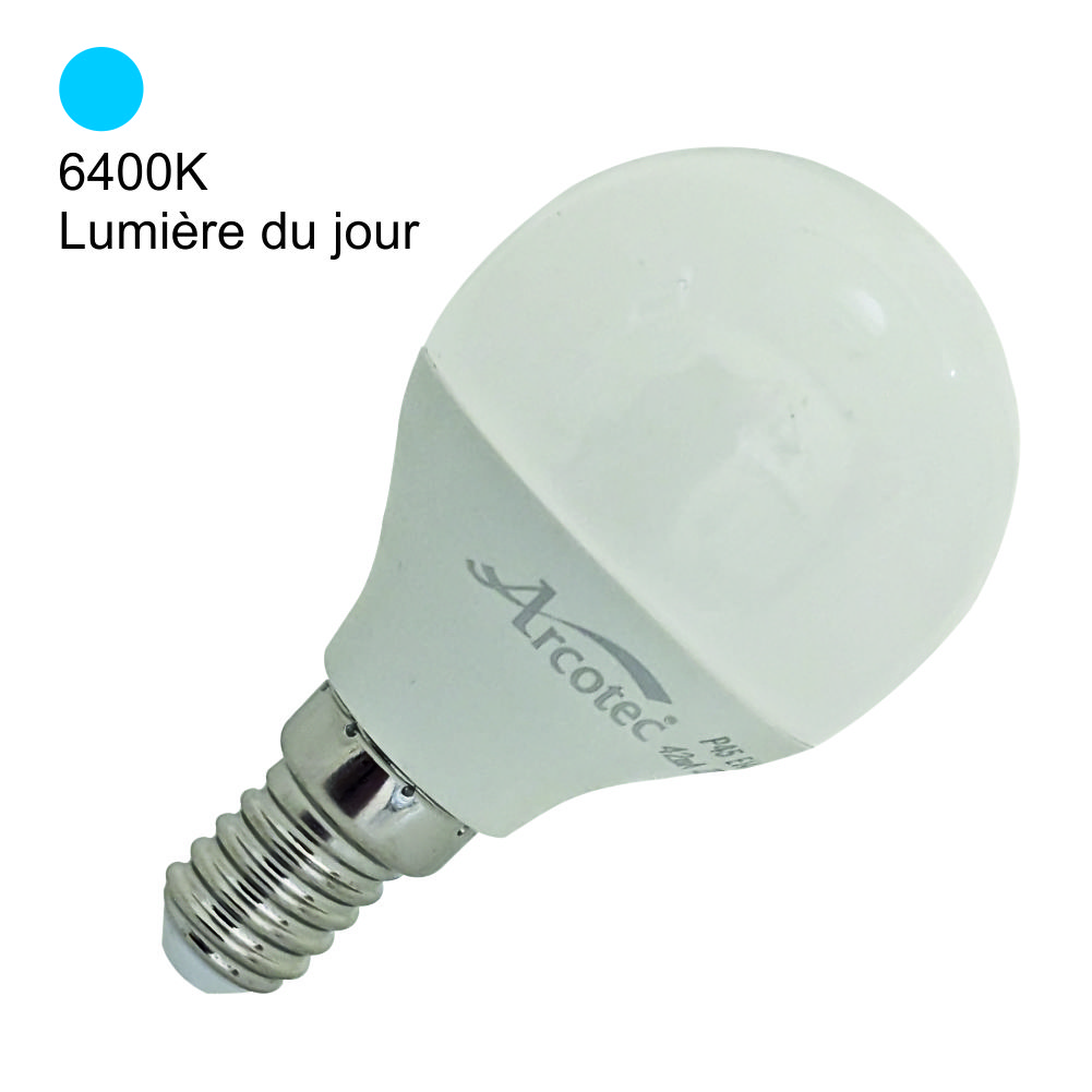 Ampoule LED E14 flamme 4,9W 470Lm 6400K - garantie 2 ans - Eclairages  intérieur/Ampoules LED flamme - arc-group