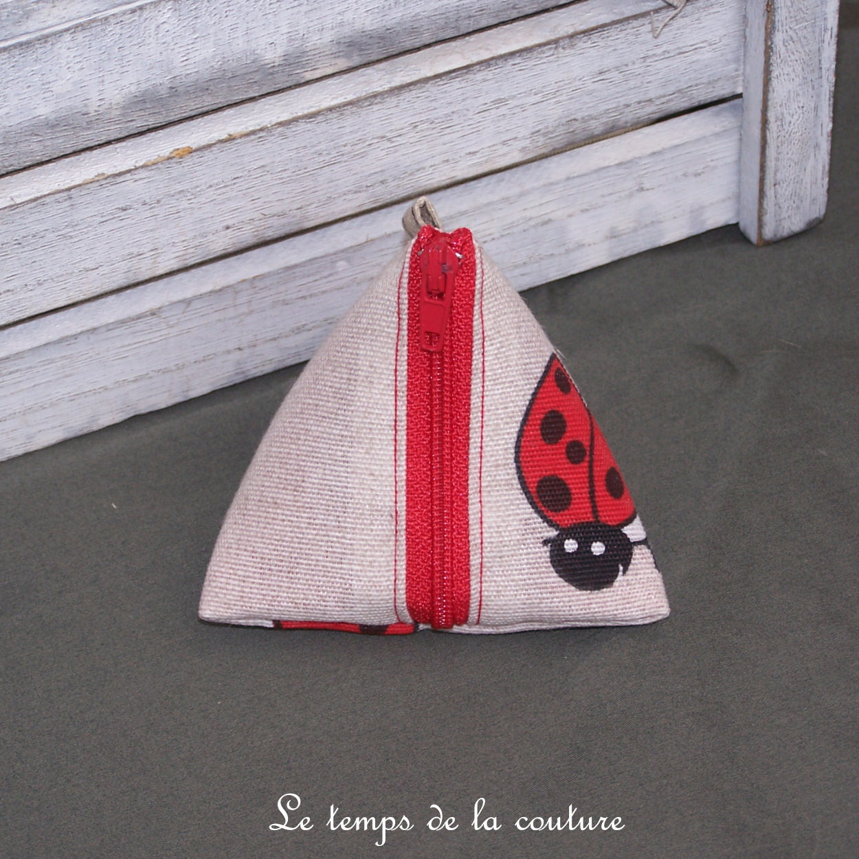 Berlingot - Beige rouge noir imp coccinelle 12