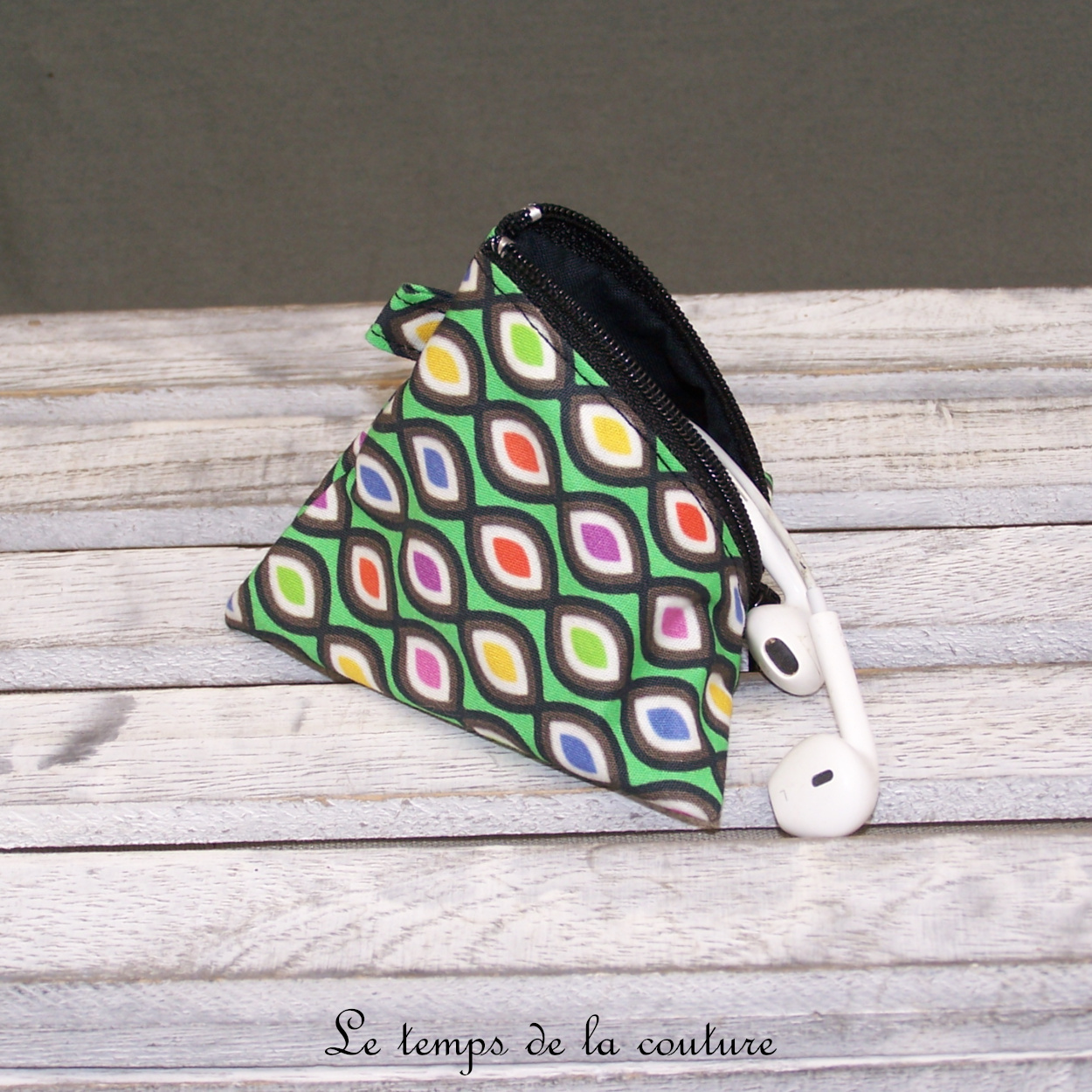 Berlingot - vert multicolore geometriques - 02