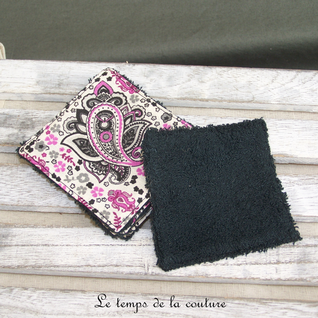 Sdb - lingette bambou noir - cachemire violet écru gris 03